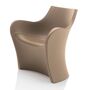 B Line Woopy Sessel mit Echtlederbezug - hellbraun/Echtleder