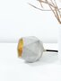 GantLights T2 up Bodenspot Trianguliert - Betongrau-gold
