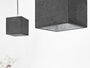 GantLights B1 Dark Hängelampe Quadratisch-Silber
