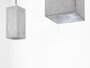 GantLights B2 Hängelampe Rechteckig - Silber