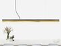 Gantlights C3 Dark/Brass Pendelleuchte Messing Lang