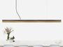 Gantlights C3 Dark/Oak Pendelleuchte Eichenholz Lang