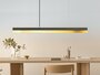 GantLights C-1 brass Pendelleuchte Messing- Beton dunkel