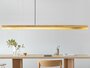 GantLights C3 brass Pendelleuchte Messing- Eichenholz