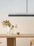 GantLights C3 burned Pendelleuchte verbranntes Holz- Beton Hell