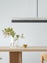 GantLights C3 burned Pendelleuchte verbranntes Holz- Beton Hell