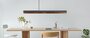 GantLights C-2 corten Pendelleucht Cortenstahl- Nussholz