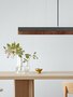 GantLights C-serie corten Pendelleucht Cortenstahl- Beton dunkel