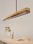 GantLights C-serie corten Pendelleucht Cortenstahl- Eichenholz