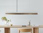 GantLights C1 nut Pendelleuchte Nussbaum Holz- Beton Hell