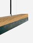 GantLights C1 oxi Pendelleuchte Oxidiertes Kupfer- Eichenholz