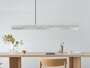 GantLights C1 stainless Pendelleuchte Edelstahl- Beton hell