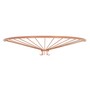 OK Design Pinna Hat Shelf-dusty-peach