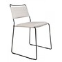 OK Design One Wire Chair-Black frame - Melange cushion