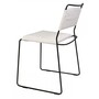 OK Design One Wire Chair-Black frame - Melange cushion