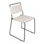 OK Design One Wire Chair-Black frame - Melange cushion