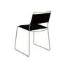 OK Design One Wire Chair-Green frame - Black cushion