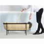 Ok Design Willow Bench Black