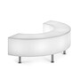 Modoluce  Atollo D140 Beleuchtete Bank (Basic Beine)