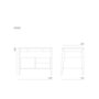 Mint Freestanding Kitchen Sets Small with Two Storages