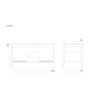 Mint Freestanding Kitchen Sets Large with with One Storage