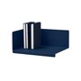 MEMEDESIGN Sabrina - Regal - BLU NAVY - RAL 5003 - L 40cm