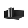 MEMEDESIGN Sabrina - Regal - NERO - RAL9005 - L 40cm
