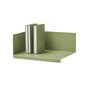 MEMEDESIGN Sabrina - Regal - OLIVA - RAL 6021 - L 40cm