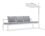 Extremis Sol+Luna Australis Outdoor Lounge Bed With Backrest