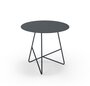 MemeDesign Ermione Metall - Couchtisch - Ø 50 x H 44 cm - Grafite