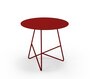 MemeDesign Ermione Metall - Couchtisch - Ø 50 x H 44 cm - Rosso Dalia