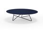 MemeDesign Ermione Metall - Couchtisch - Ø 90 x H 25 cm - Blu Navy