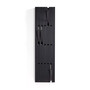 Peruse - Piano Garderobe small - Eiche schwarz (RAL 9005)
