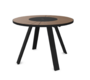 Extremis - Pantagruel Stehtisch - Iroko  - Black