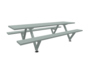 Extremis Marina Picnic - 2 Beine - Sitzbank -  Verdigris