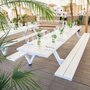 Extremis Marina Picnic - 2 Beine - Sitzbank
