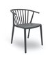 Resol Woody - Gartenstuhl: Dark Grey