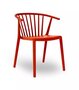 Resol Woody - Gartenstuhl: Red