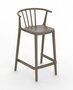 Resol Woody Medio - Outdoor Barhocker: Chocolate