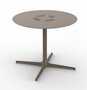 Resol Toledo Aire XL Rund - Gartentisch: Chocolate