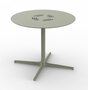 Resol Toledo Aire XL Rund - Gartentisch: Green Grey