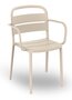 Resol Como Armchair - Garten Armlehnstuhl: Ivory