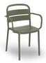 Resol Como Armchair - Garten Armlehnstuhl: Green Grey