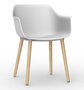 Resol Shape Madera - Garten Armlehnstuhl: White
