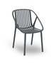 Resol Bini - Gartenstuhl: Dark Grey