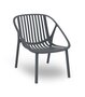 Resol Bini Lounge - Outdoor Sessel: Dark Grey