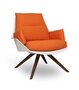 Resol Anou Wood - Outdoor Sessel: Pumpkin / Ivory