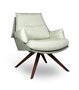 Resol Anou Wood - Outdoor Sessel: Mint / Green Grey