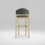 WeWood Caravela Bar Stool - Natural Oak - TWDM12083