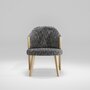 WeWood Caravela Lounge Chair-Natural Oak - TWDM12048